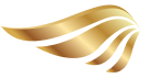 Arrive Drive gold wing emblem