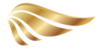 Gold wing emblem