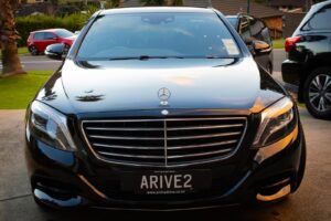 Arrive Driving Service Luxury Mercedes S Class sedan car Private Driver Wedding Car