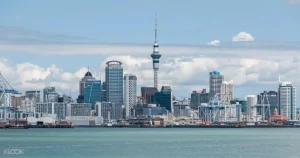 Auckland City Skyline