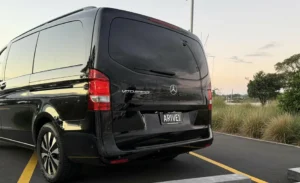 Black Mercedes Electric V Class Auckland