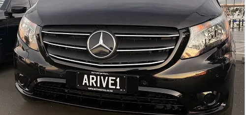 Mercedes 2024 Black Luxury eVito 6 Seater