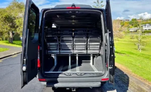 Mercedes Sprinter 11 seater Luggage Space Golf luggage